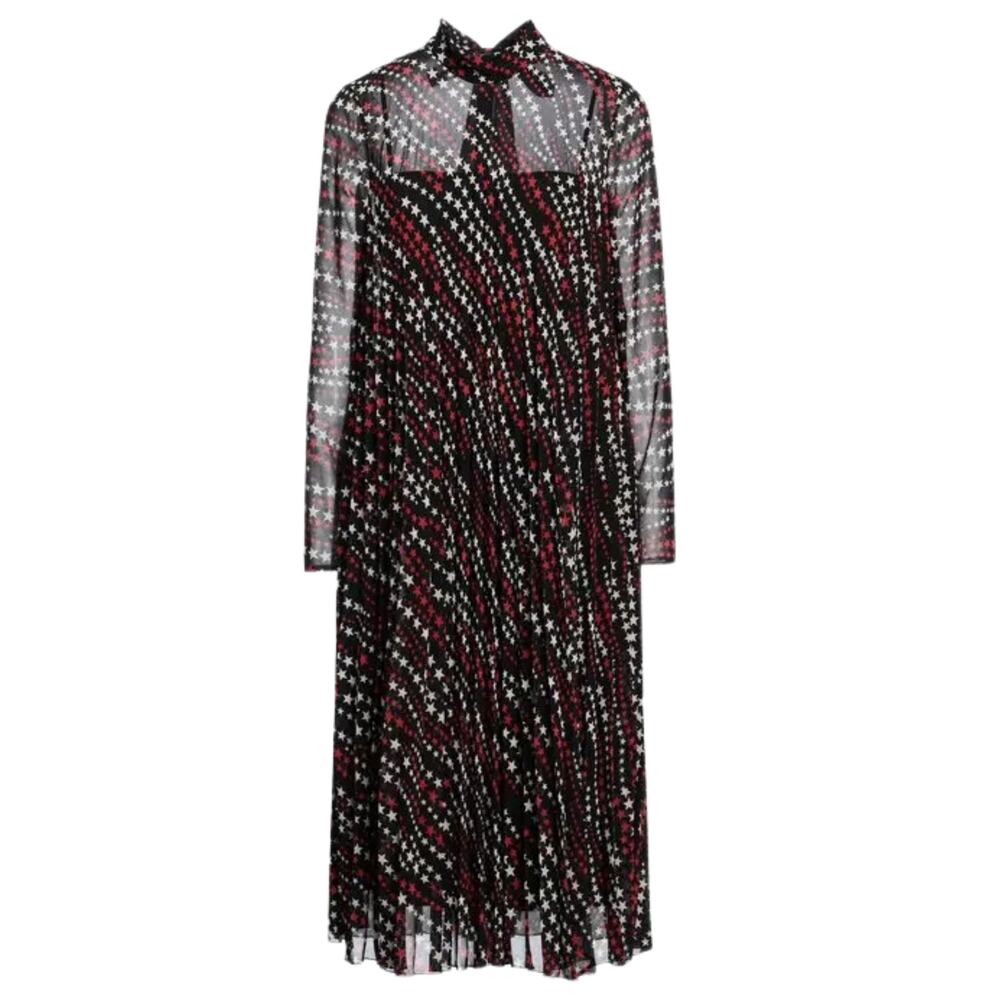 NWT RED Valentino Midi Dress – Black – Size 42 – Retail $1,890